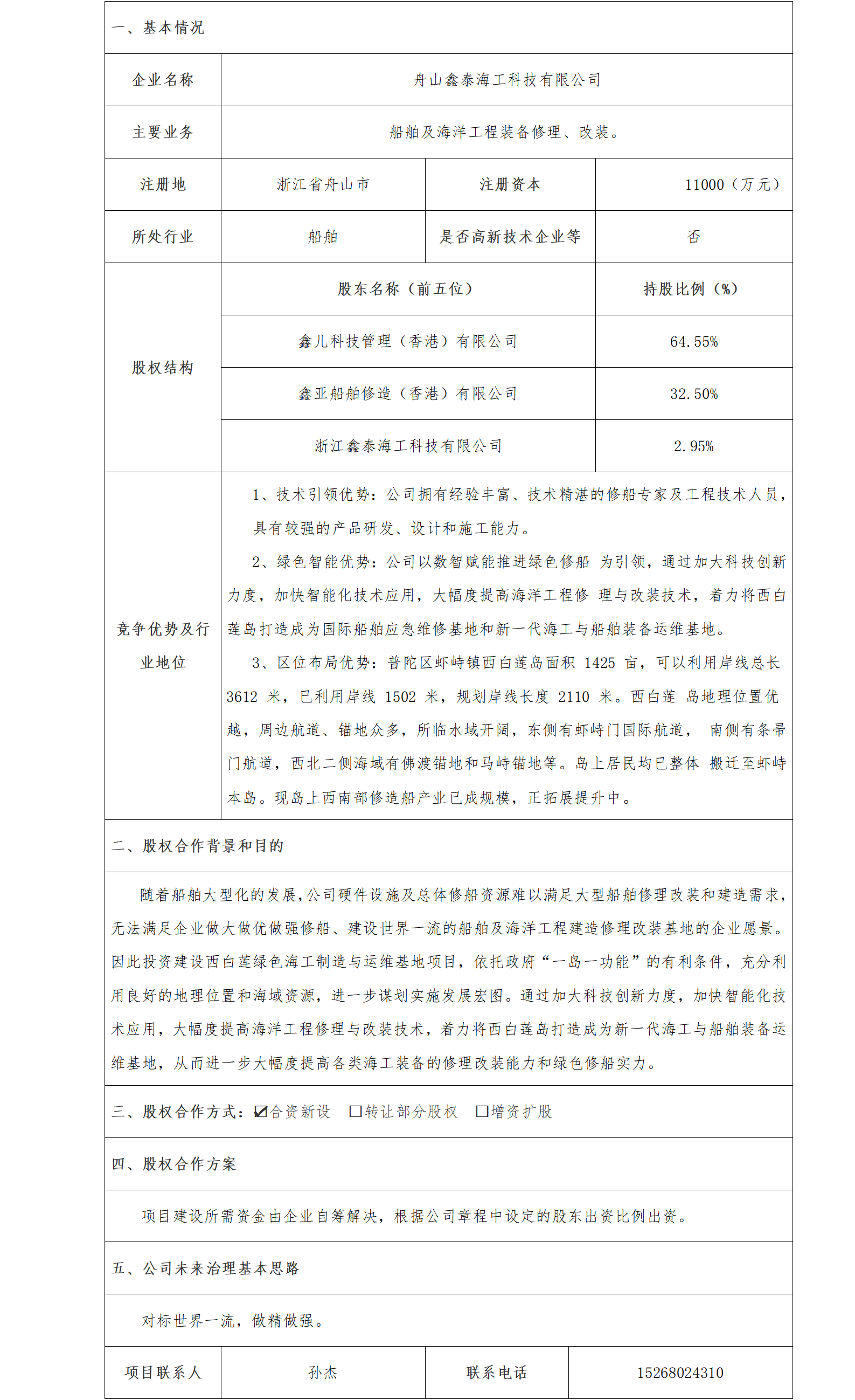 41股权合作-发改委-舟山鑫泰海工科技有限公司西白莲绿色海工制造与运维基地项目_01.png